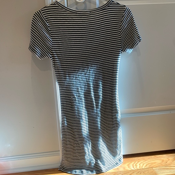 Brandy Melville Striped T-Shirt Dress - Picture 3 of 4